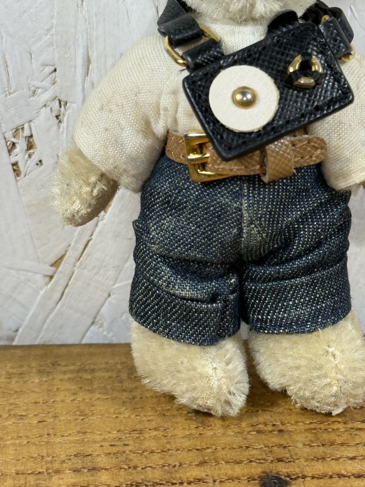 Prada Prada 2012 Limited Eddy The DJ Bear Bag Charm Keyring Size ONE SIZE - 3 Thumbnail