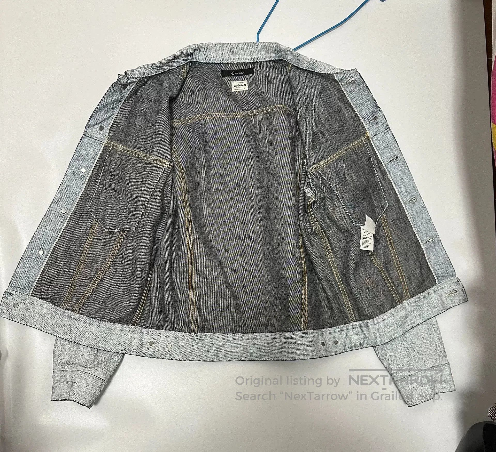 Johnbull rare johnbull denim jacket made in japan. Size US S / EU 44-46 / 1 - 5 Thumbnail