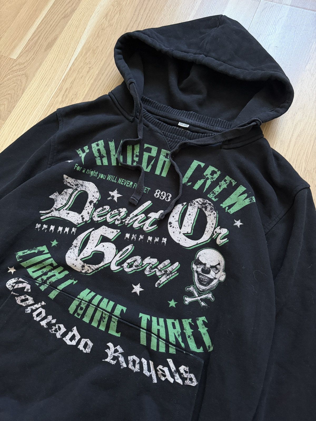 Affliction Vintage affliction gothic punk hoodie archive 2000s clown Size US L / EU 52-54 / 3 - 6 Thumbnail