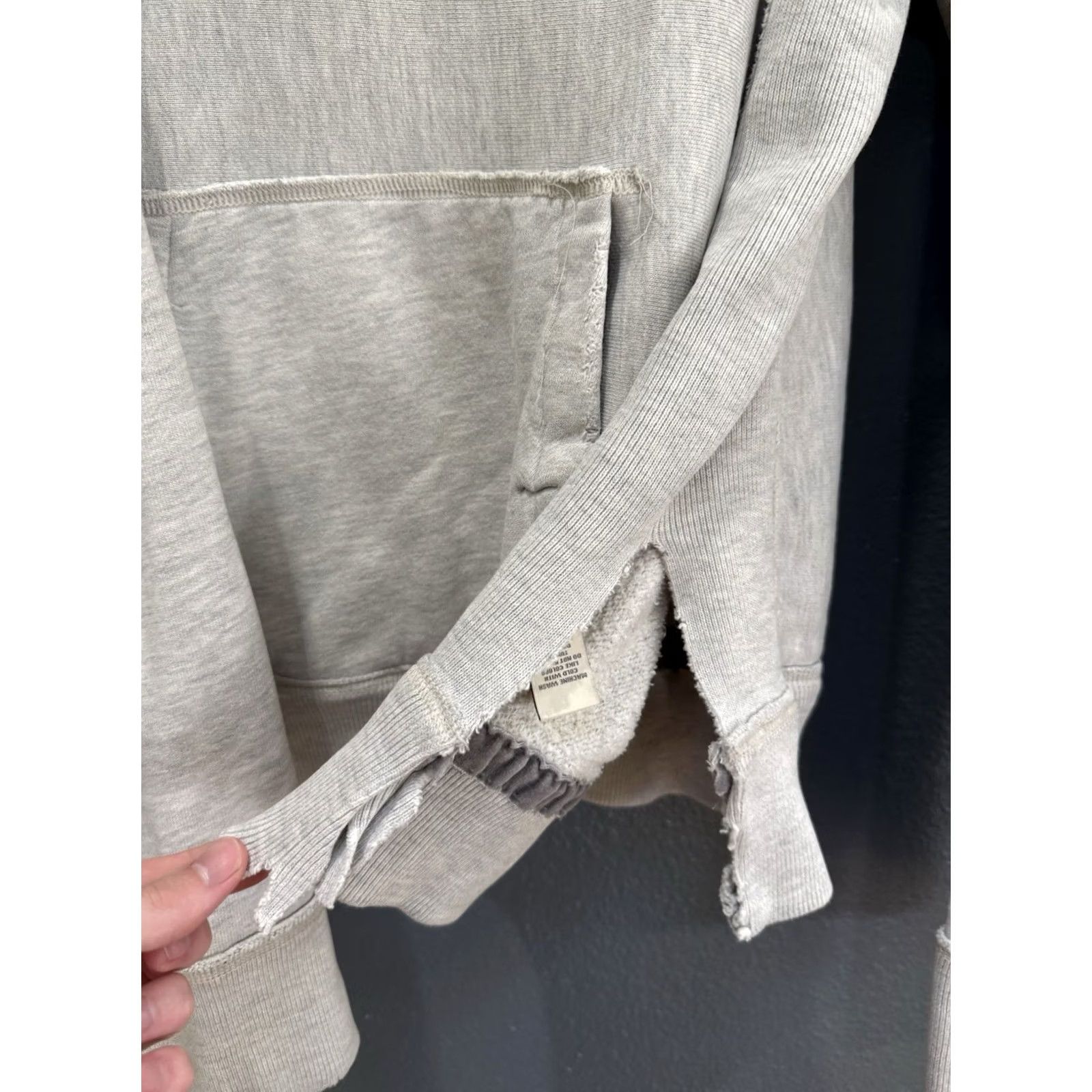 Abercrombie & Fitch VINTAGE Abercrombie & Fitch Gray Hoodie Men’s XL Pullover Stitch Y2K Size US XL / EU 56 / 4 - 4 Thumbnail