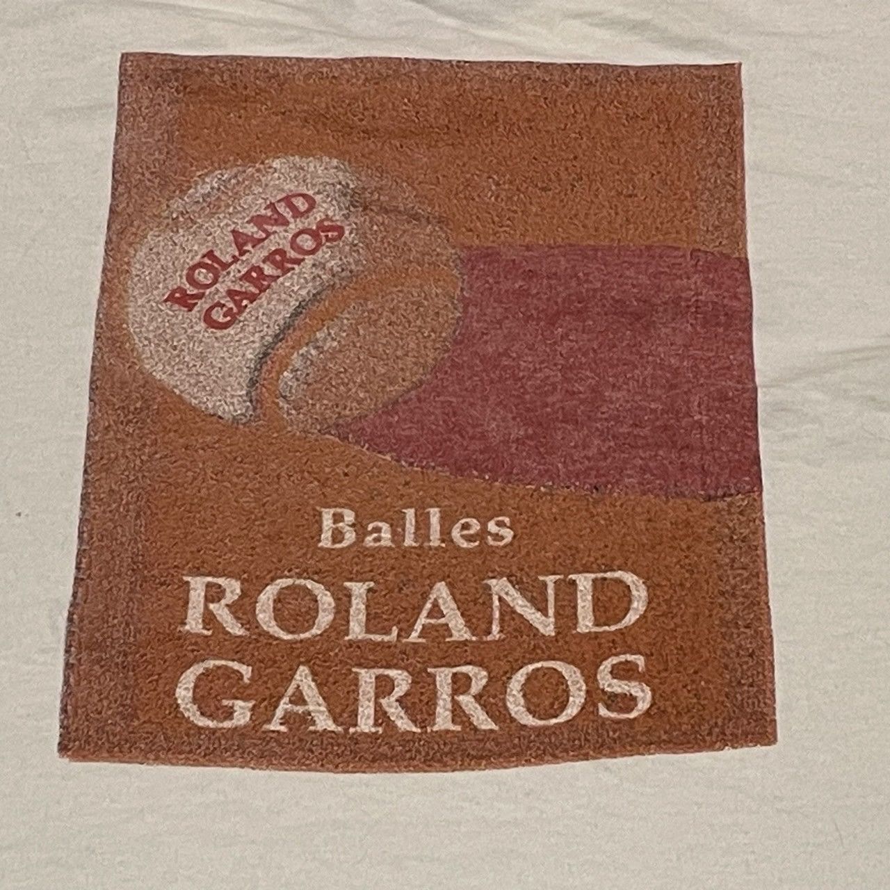 Vintage Rare Vintage 90's Roland Garros Tennis Tee Grand Slam Size US XL / EU 56 / 4 - 5 Thumbnail