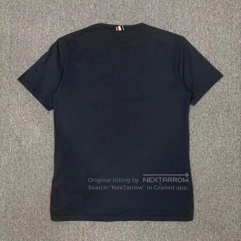 Thom Browne Thom Browne Men's Cotton T-Shirt in Black . Size US S / EU 44-46 / 1 - 2 Thumbnail