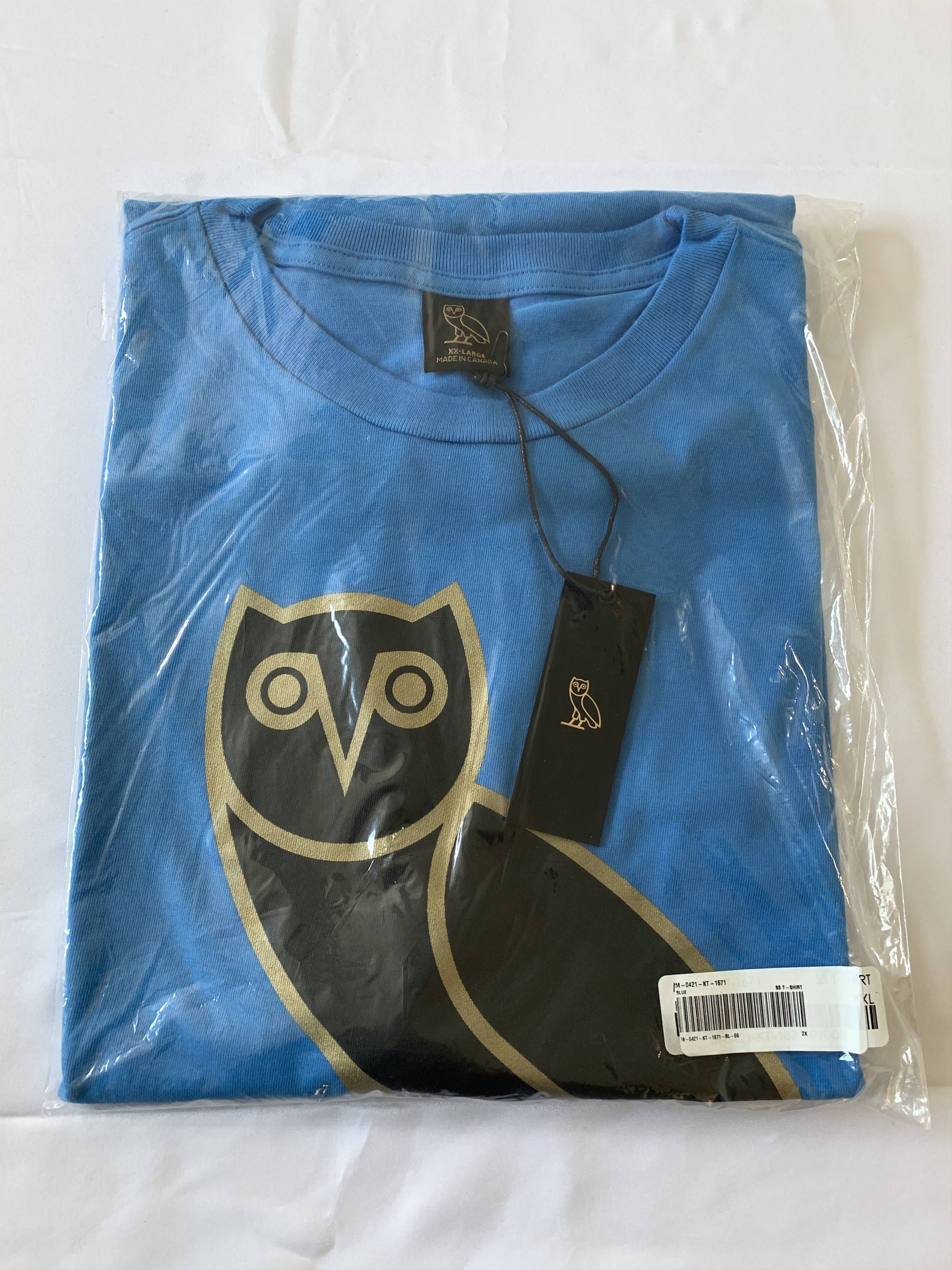 OVO OG Owl Tee Gold Black Rare Limited 🦉