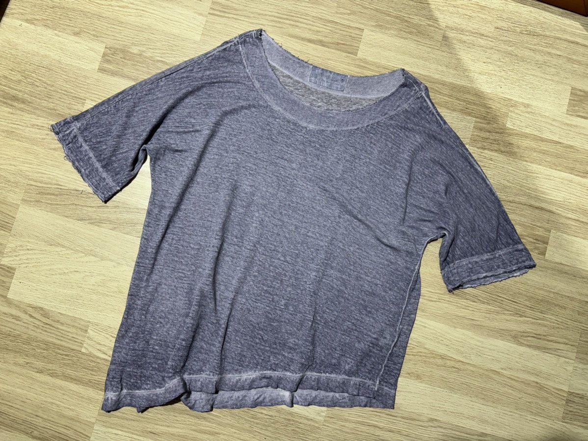 Designer Grizas washed 100% linen t shirt XL Size XL / US 12-14 / IT 48-50 - 2 Thumbnail
