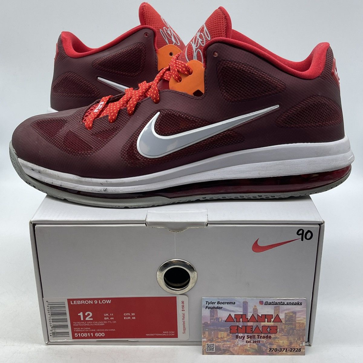 Nike Lebron 9 low Size US 12 / EU 45 - 1 Thumbnail