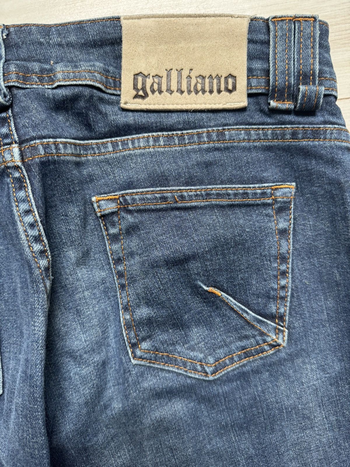 John Galliano John Galliano slim Jeans Italy Hedi slimane style Size US 29 - 20 Thumbnail