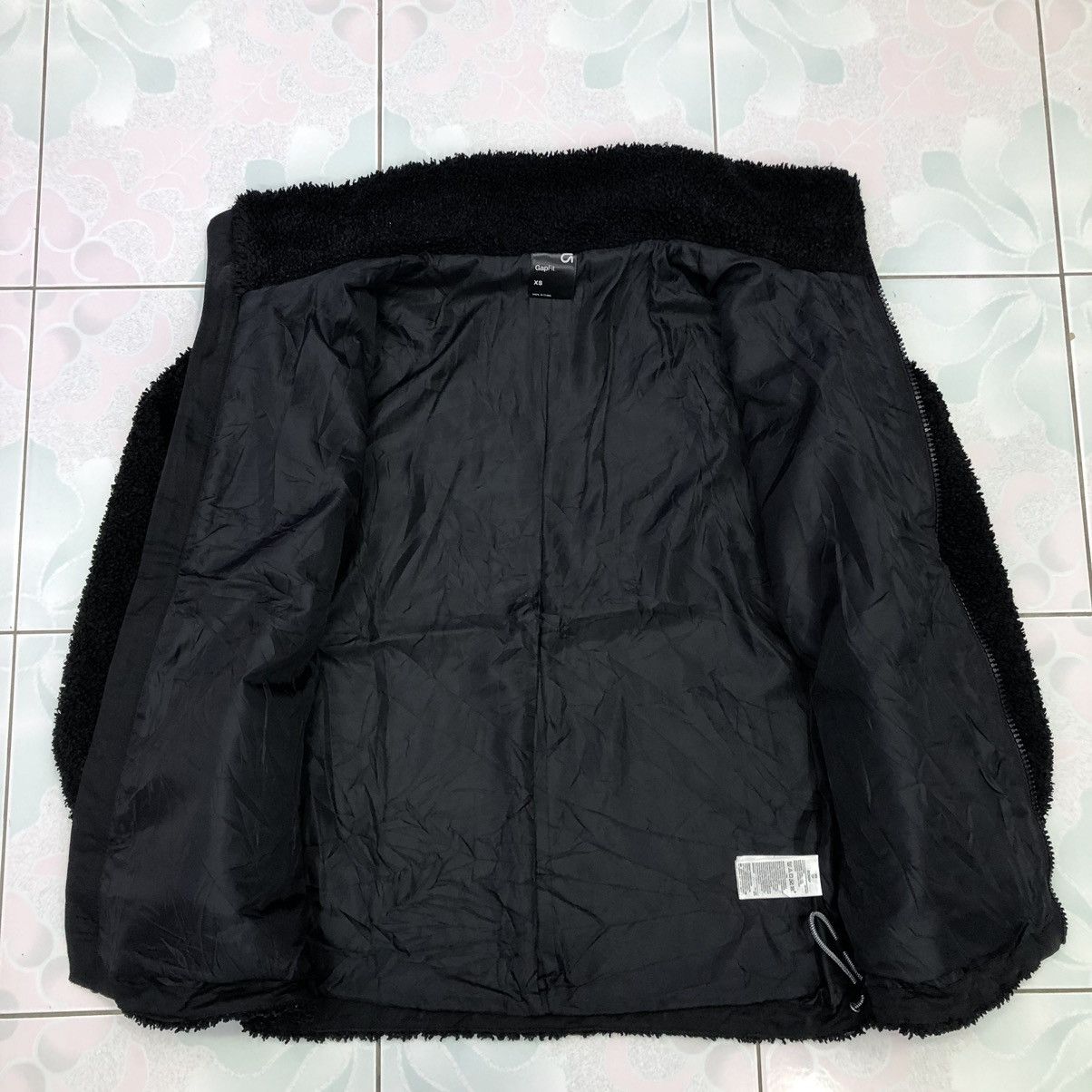 Gap GAP GapFit True Black Hooded Sherpa Jacket Size US S / EU 44-46 / 1 - 10 Thumbnail