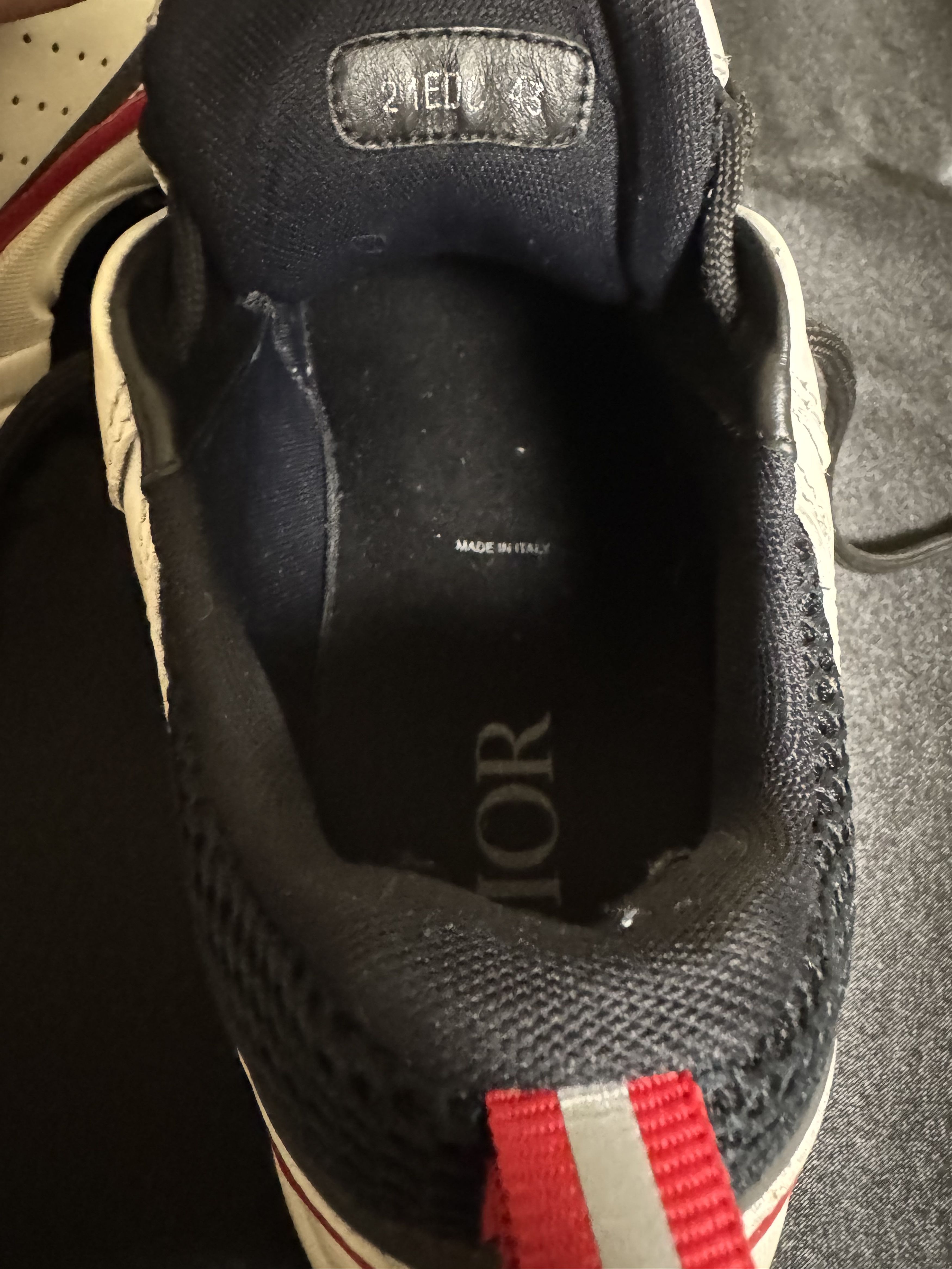 Dior Dior b22 red white Size US 10 / EU 43 - 7 Thumbnail