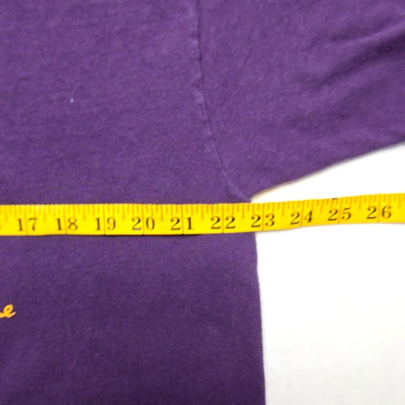 Hanes Vintage Kenne Wayne Shirt Old Fashion Love Purple XL Tee 90s Size US XL / EU 56 / 4 - 9 Thumbnail