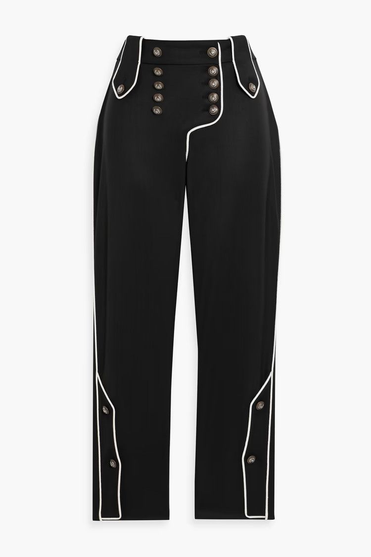 Dolce & Gabbana o1y0925 Casual Pant in Black Size 26" / US 2 / IT 38 - 1 Thumbnail
