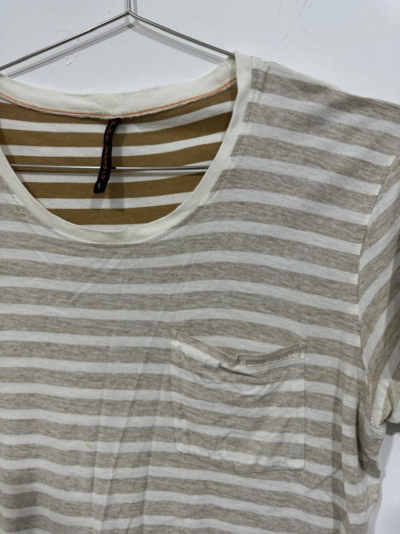 Nudie Jeans Nudie Jeans Stripes Tee Size US M / EU 48-50 / 2 - 2 Thumbnail