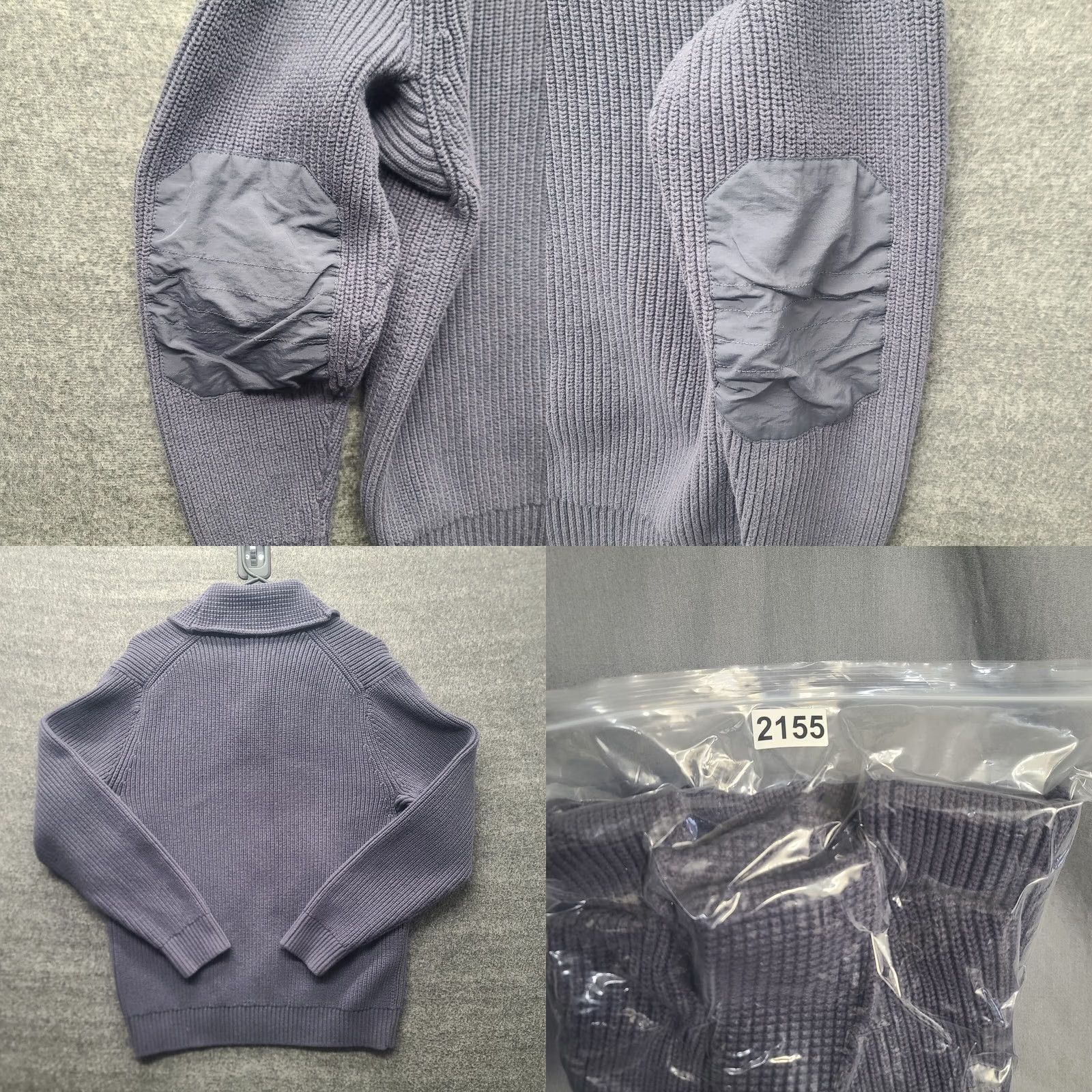 Vintage Duluth Brigadier Sweater Mens M Regular Fit Shawl Collar Gorpcore Knit Pullover Blue Wool Cotton Nylon Breathable Heavyweight Commanders/Mens Size US M / EU 48-50 / 2 - 8 Thumbnail