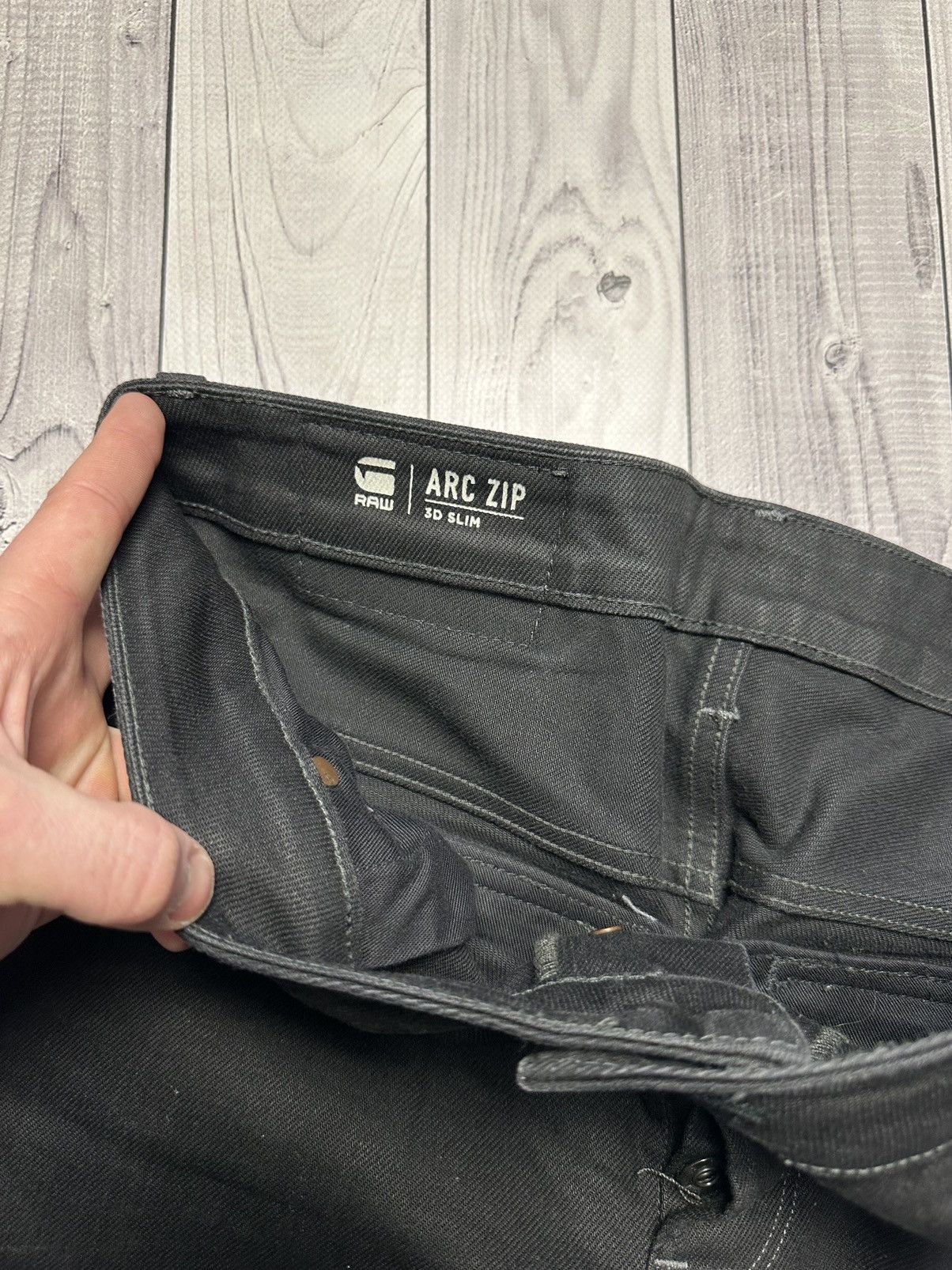 G-Star × Vintage Vintage G-Star Raw jeans denim 3D banana zip size 31 Size US 31 - 8 Thumbnail