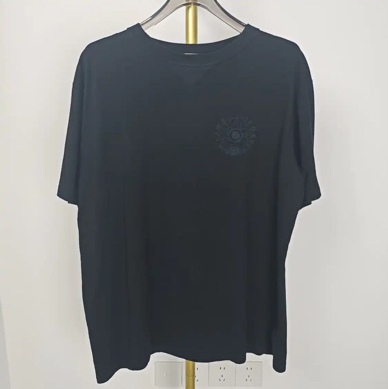 Dior Dior Black Cotton T-Shirt for Women 0089 Size L / US 10 / IT 46 - 1 Thumbnail