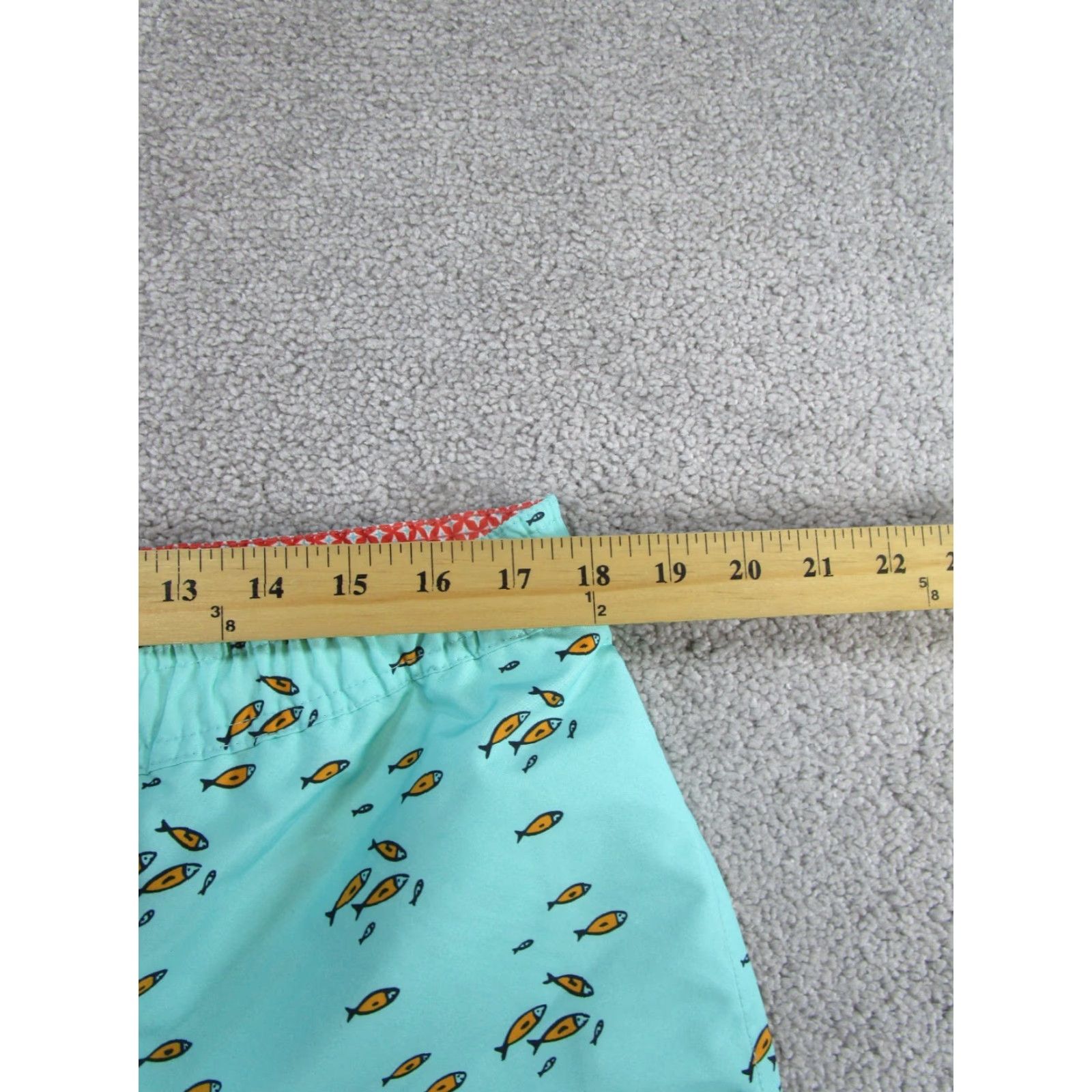Bonobos Bonobos Board Shorts Mens Large Turquoise Blue Green Fish 7" Size US 33 - 5 Thumbnail