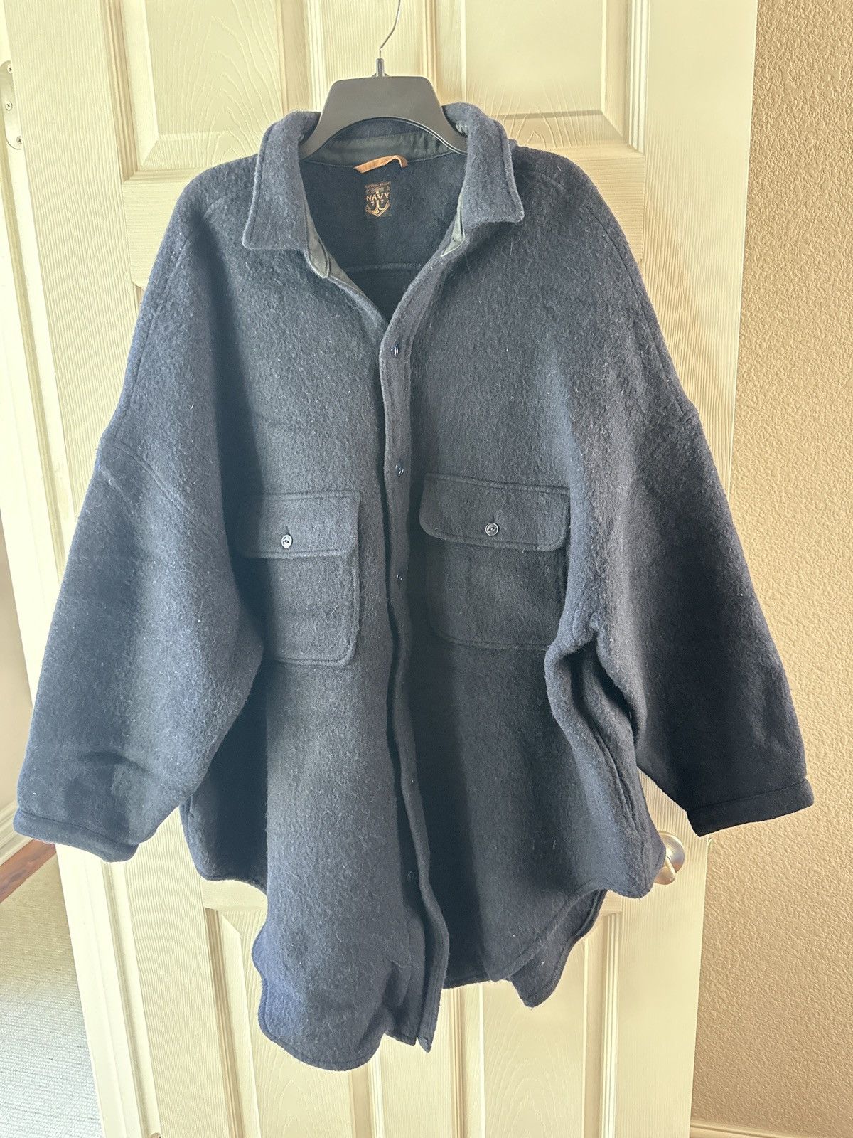 Kapital Kapital wool slappy coat- navy Size US XXL / EU 58 / 5 - 1 Thumbnail