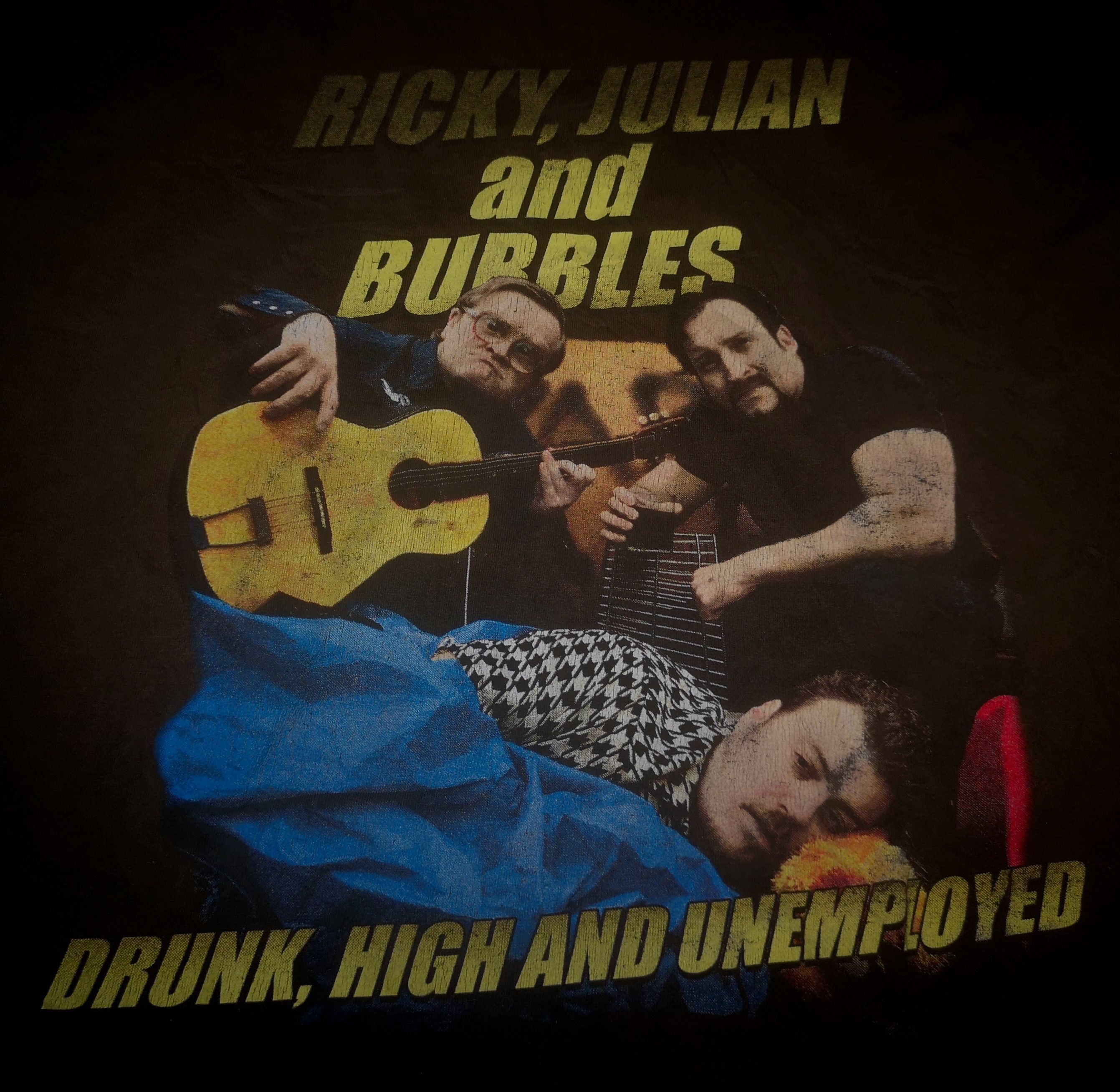 Vintage Vintage Trailer Park Boys Drunk High Unemployed Promo Shirt Size US M / EU 48-50 / 2 - 6 Thumbnail