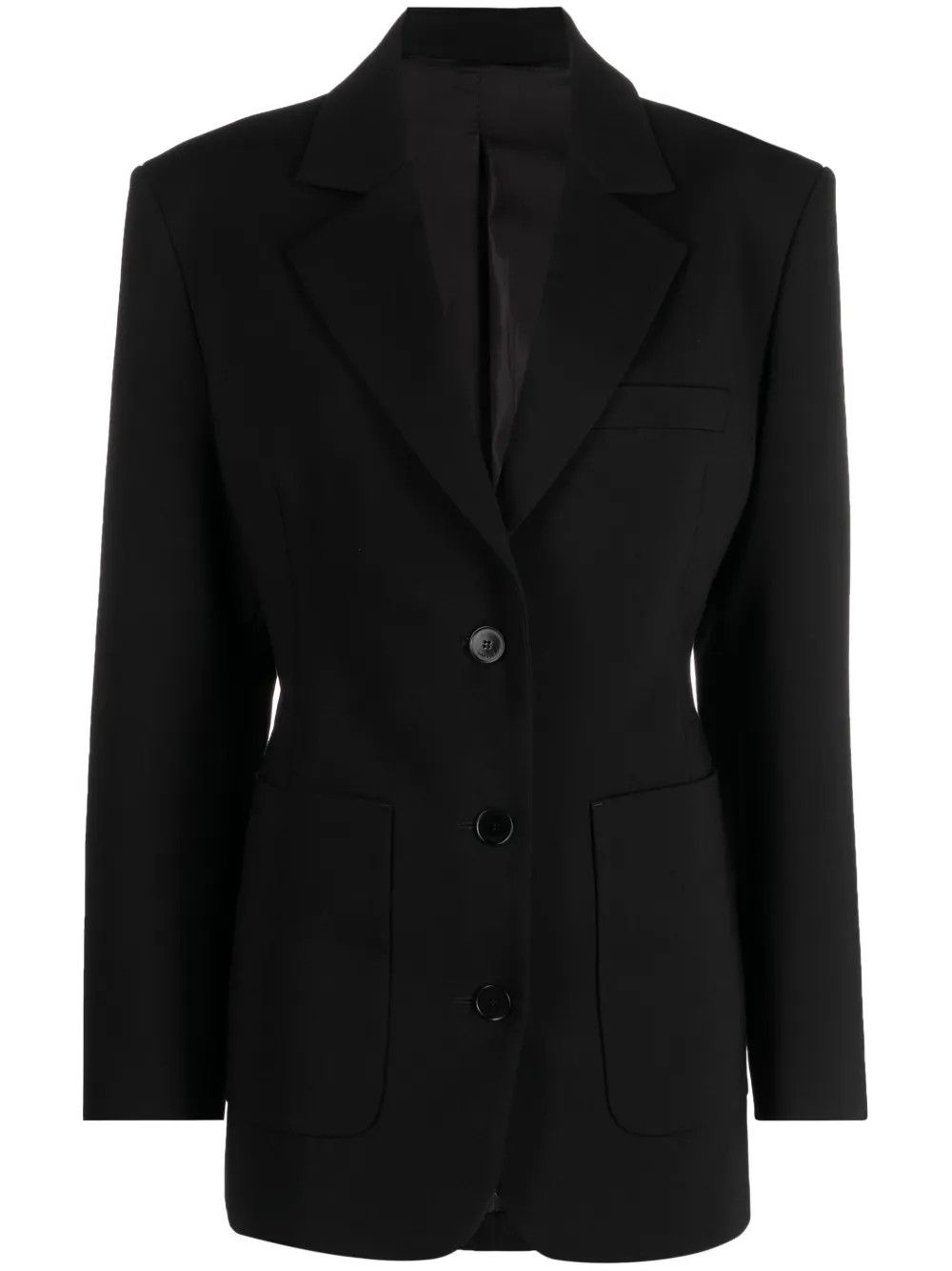 Lanvin o1y0326 Blazer in Black Size M / US 6-8 / IT 42-44 - 1 Thumbnail