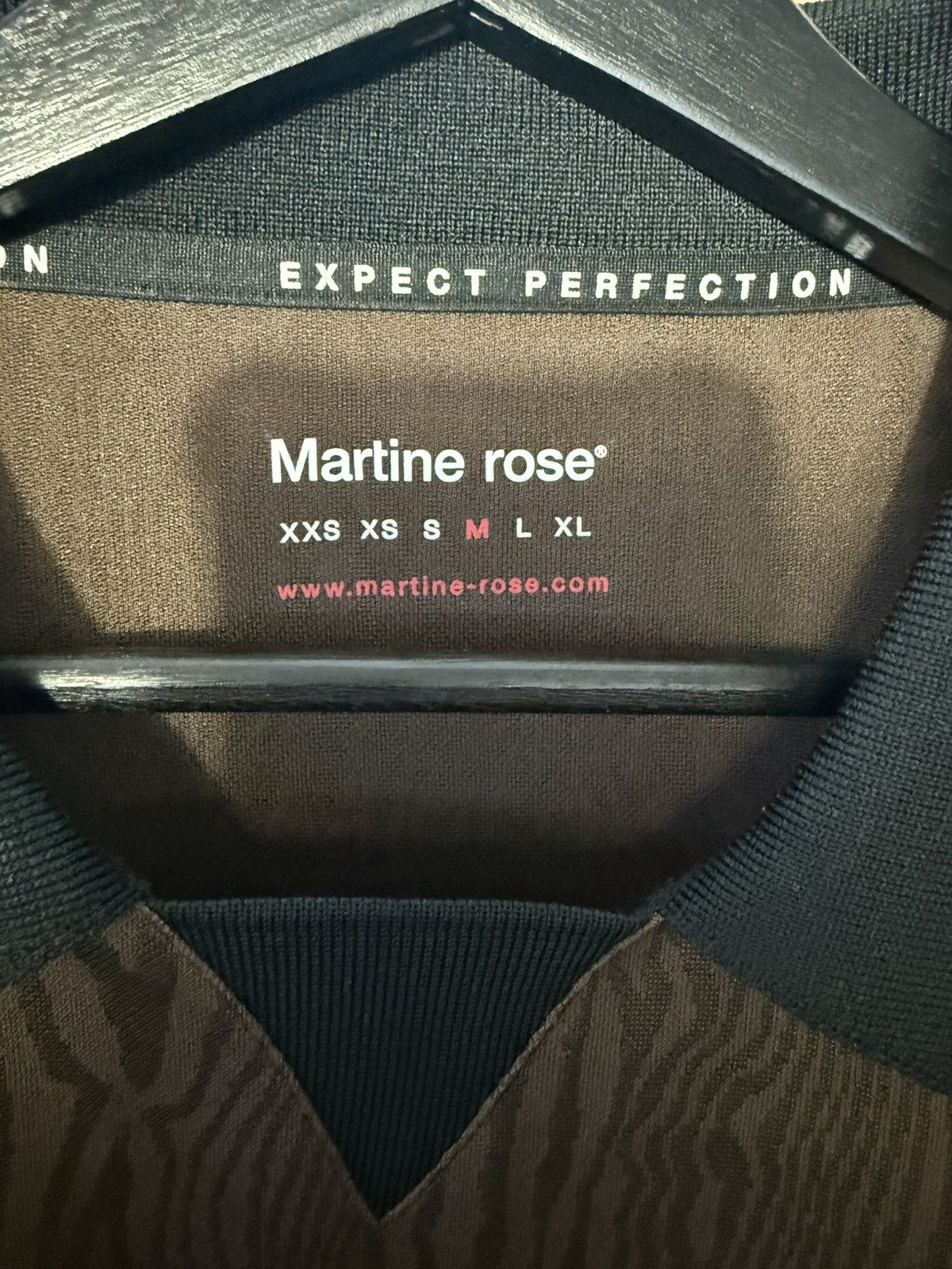 Martine Rose Martine Rose Brown Football Polo Size M Size US M / EU 48-50 / 2 - 3 Thumbnail