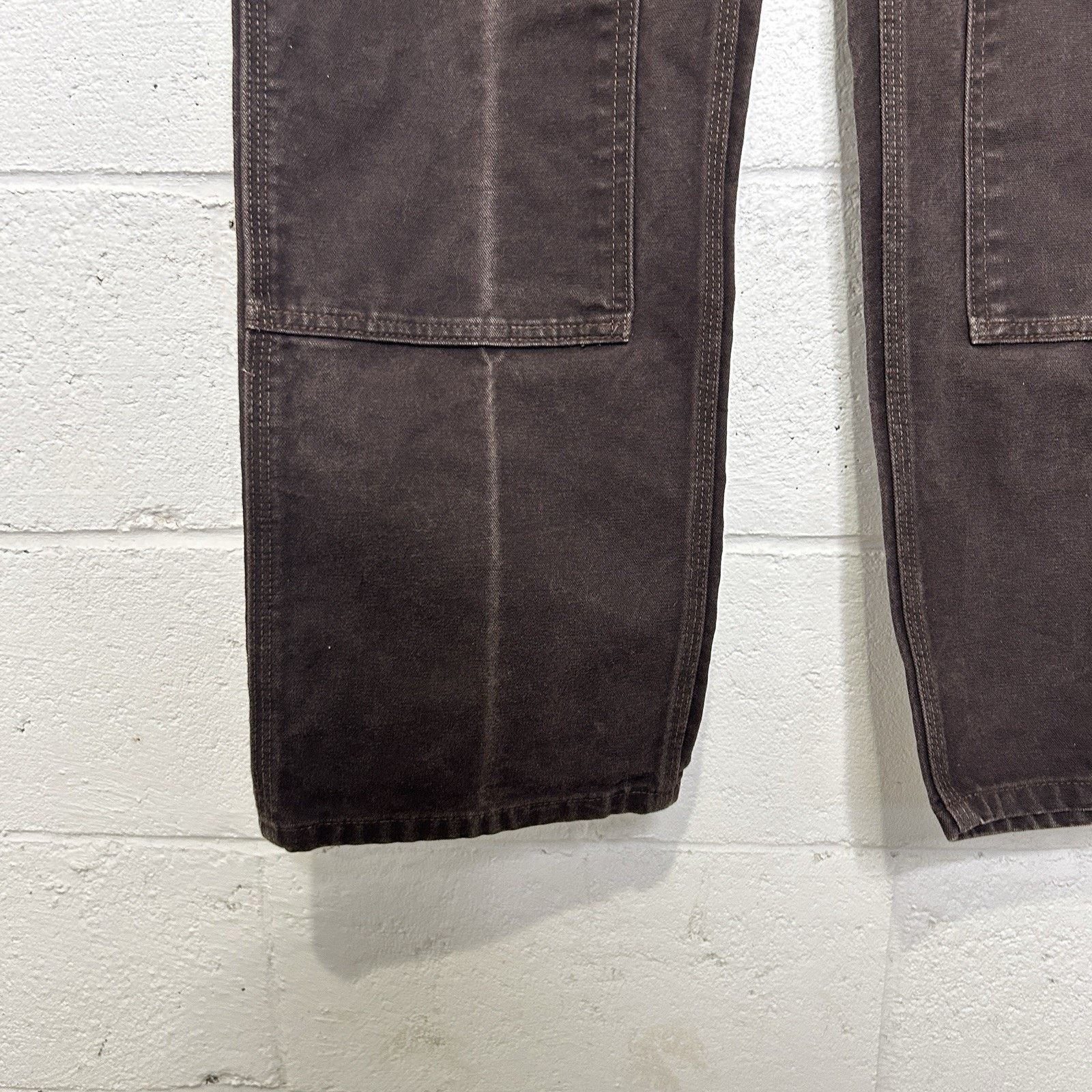 Carhartt Vintage Carhartt DoubleKnee Work Pants “Dark Brown” Size US 31 - 8 Thumbnail