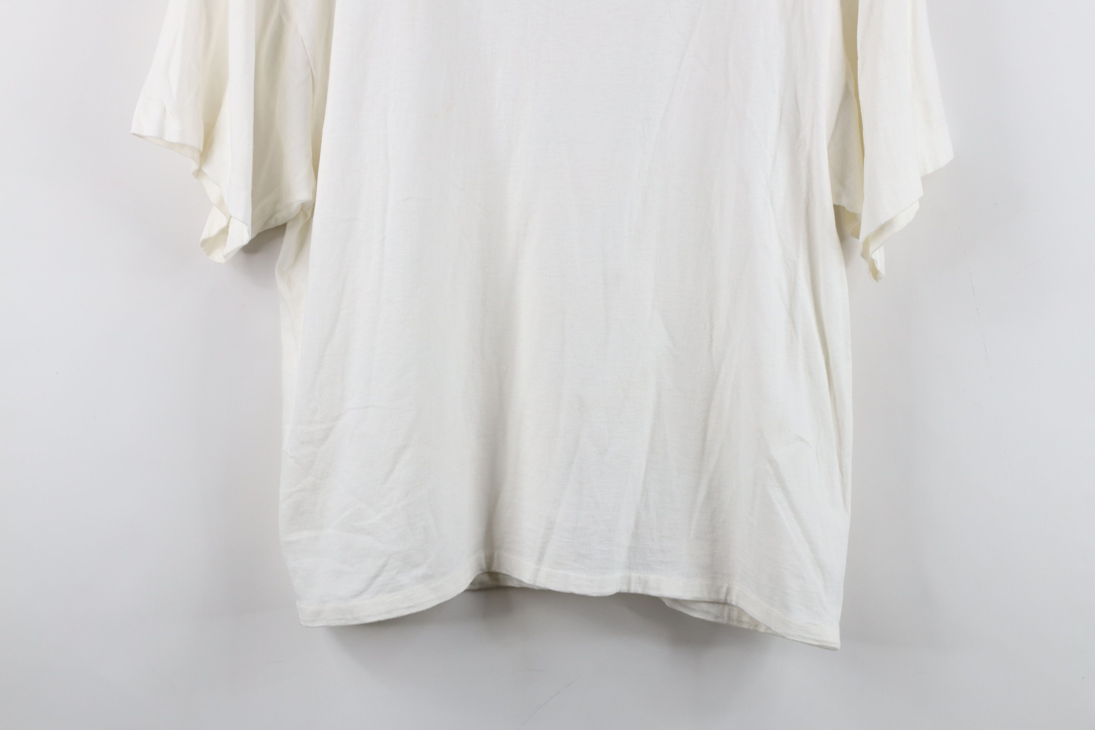 Vintage Vintage 90s Streetwear Western Fringed T-Shirt White USA Size ONE SIZE - 14 Thumbnail