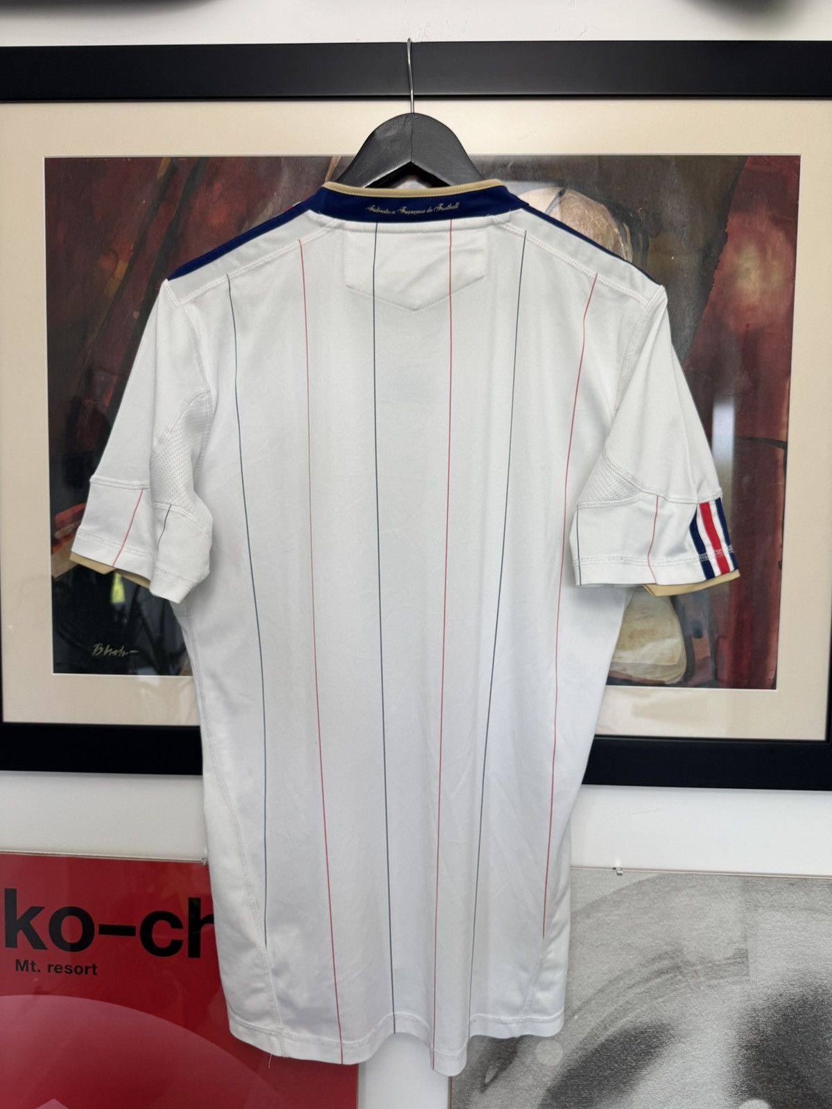 Adidas Vintage 2010 Adidas France Away Soccer Jersey Kit Y2k Retro Size US M / EU 48-50 / 2 - 3 Thumbnail