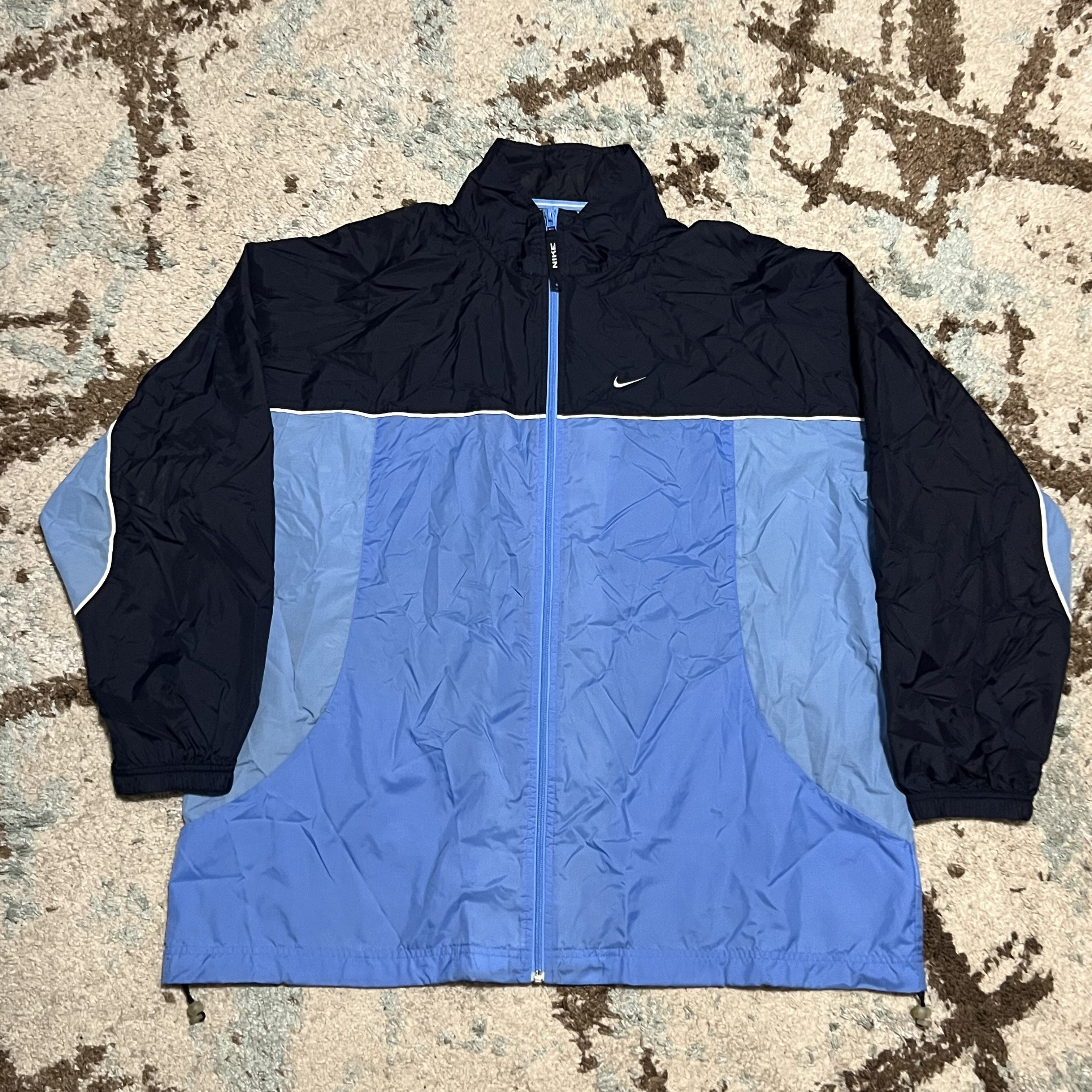 Nike × Vintage Vintage Nike Nylon Windbreaker Track Jacket Size XL UNC Size US XL / EU 56 / 4 - 1 Thumbnail