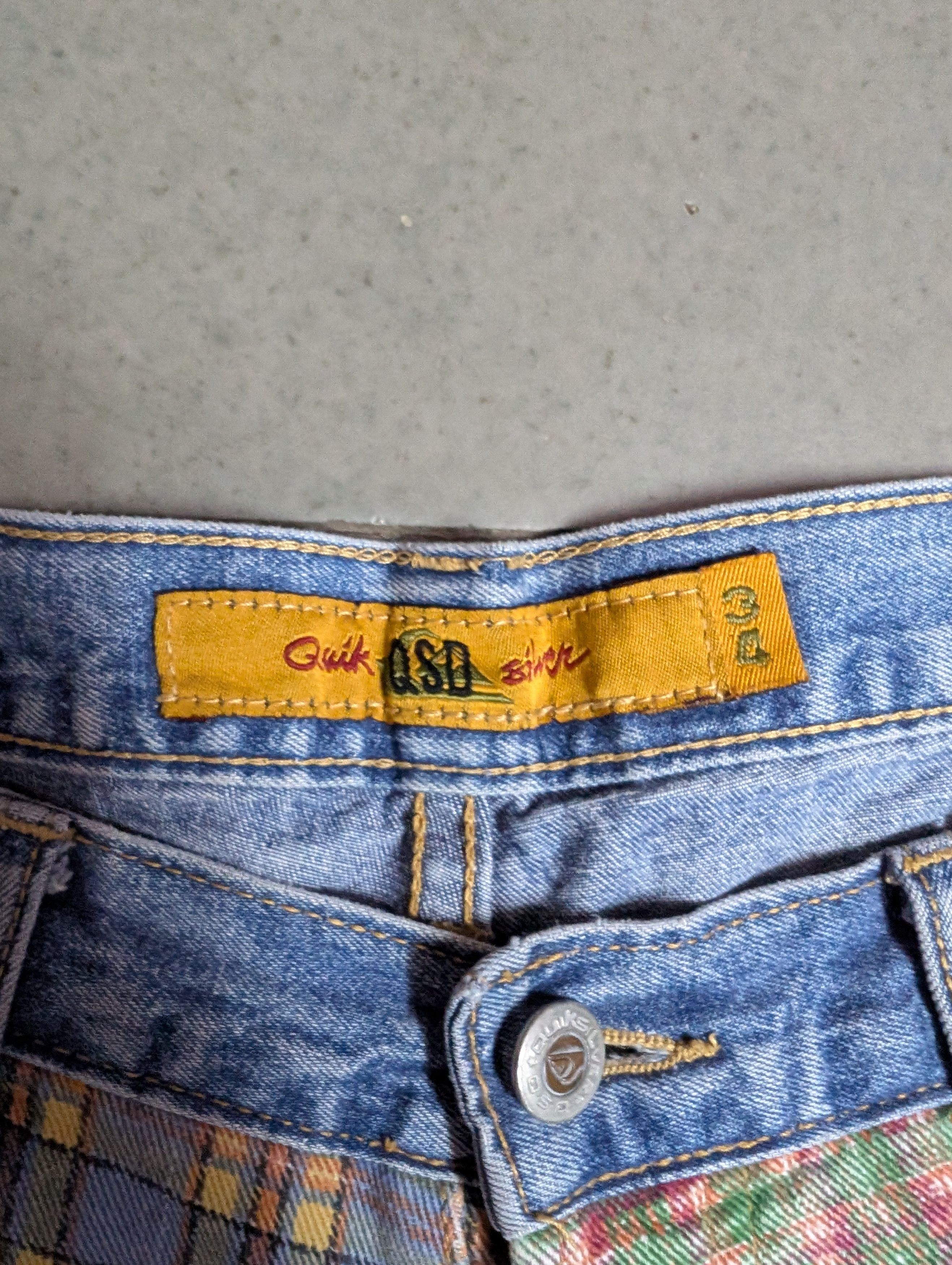Quiksilver × Vintage VINTAGE QUICKSILVER JORTS Size US 34 / EU 50 - 4 Thumbnail