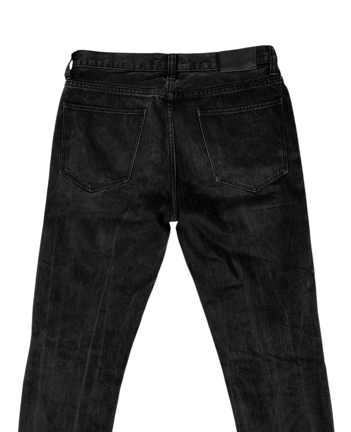 Jean Paul Gaultier Jean Paul Gaultier Target Black Denim Jeans Size US 30 / EU 46 - 9 Thumbnail