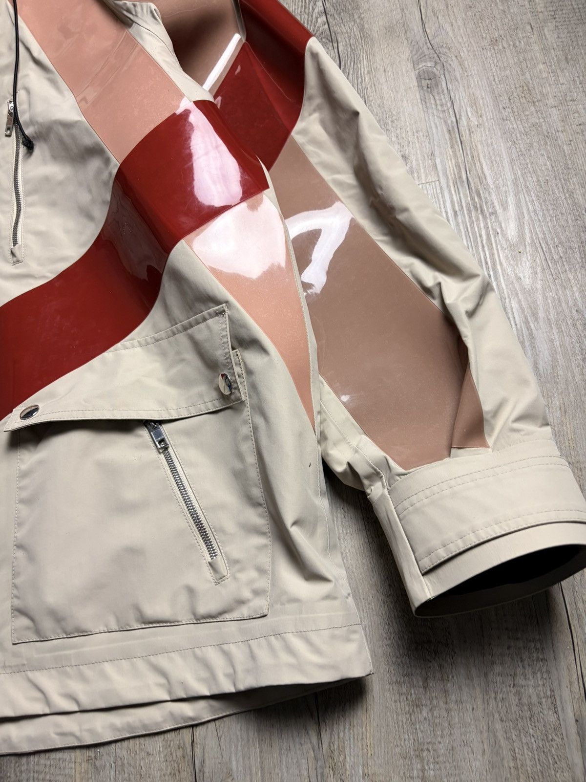 Gucci Gucci FW22 Runway Sample Jacket Graphic Patent Inlays Size US XL / EU 56 / 4 - 3 Thumbnail