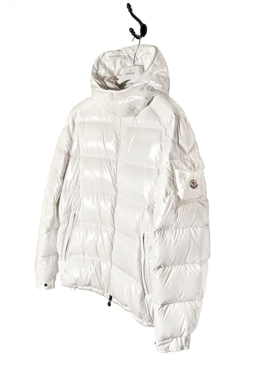 Moncler Moncler White Maya Down Puffer Coat - Size 7 Size US XXL / EU 58 / 5 - 2 Thumbnail