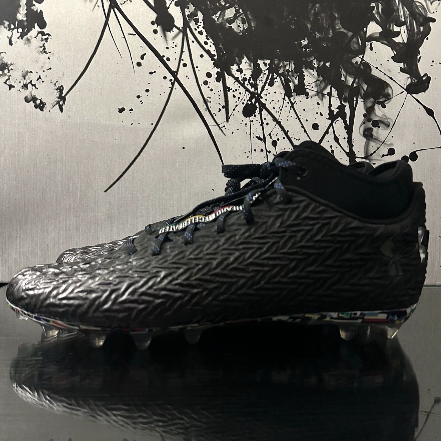 Under Armour Under Armour Spur Spotlight MC Football Cleats Size 15 Black Men's 3027294 Shoes Size US 15 / EU 48 - 4 Thumbnail