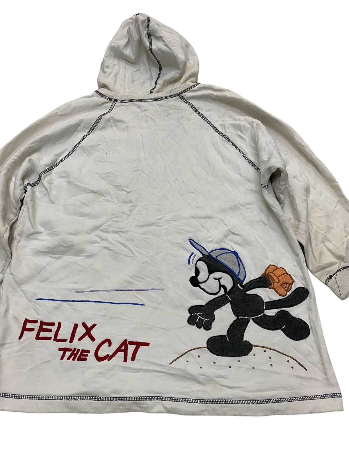Cartoon Network × Felix × Vintage Vintage Felix The Cat 3q Hoodie Size US L / EU 52-54 / 3 - 4 Thumbnail