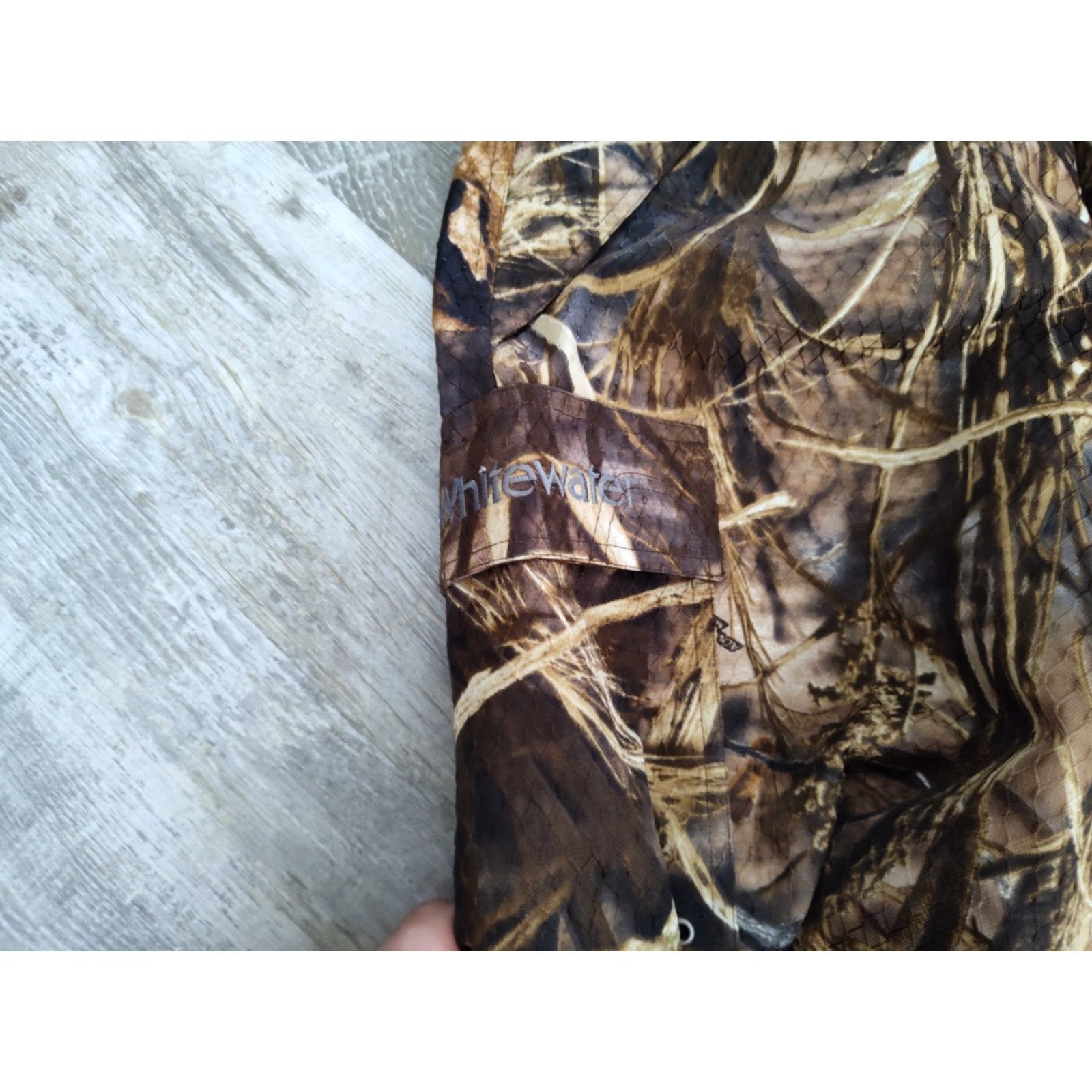 Vintage Vintage Yes Whitewater Brand Whitewater Pants Men's L Rainblocker Camo Hunting Advantage Max 4HD NWT 7007 Size US 33 - 7 Thumbnail