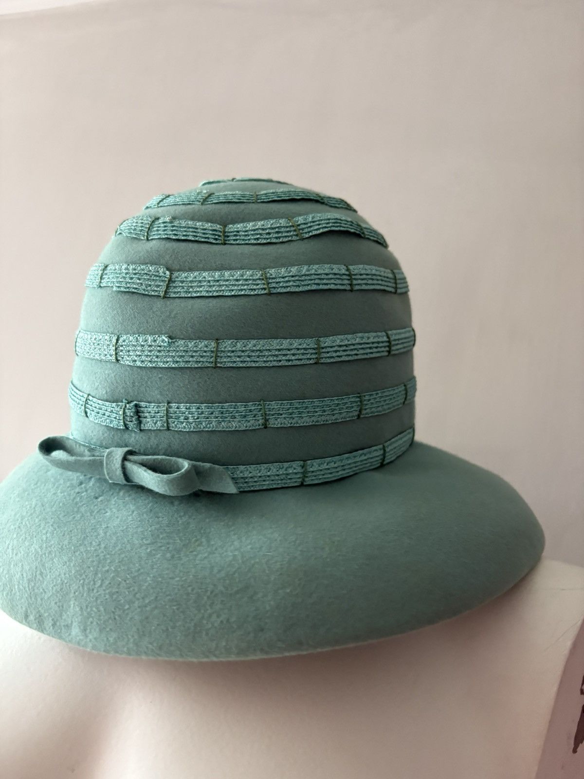 Vintage 1950s Edna Wallace Paris Inspired Frenchie Hat Size ONE SIZE - 16 Thumbnail