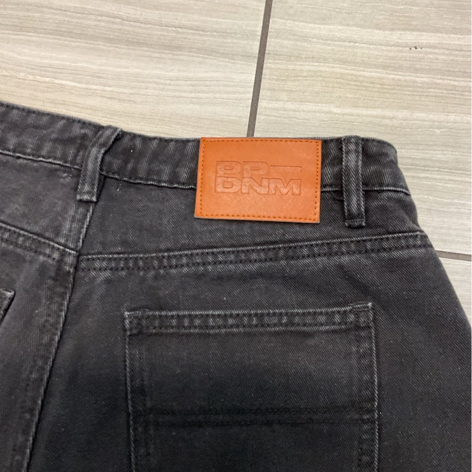 PRINCESS POLLY Princess Polly Black Wide Leg Jeans Size 27" / US 4 / IT 40 - 5 Thumbnail