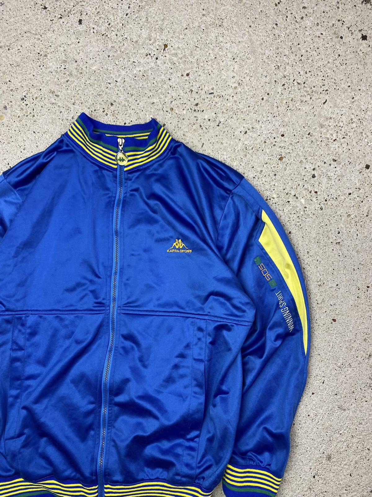 Kappa Kappa vintage trackjacket usa brasil sweatshirt sos Size US M / EU 48-50 / 2 - 5 Thumbnail