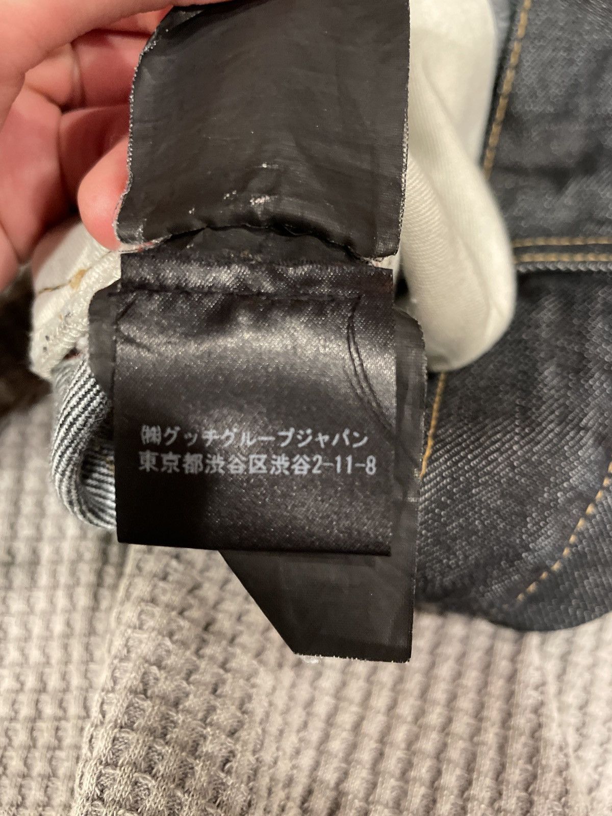 Saint Laurent Paris Saint Laurent D03 M/ST-LW selvedge denim Size US 30 / EU 46 - 8 Thumbnail