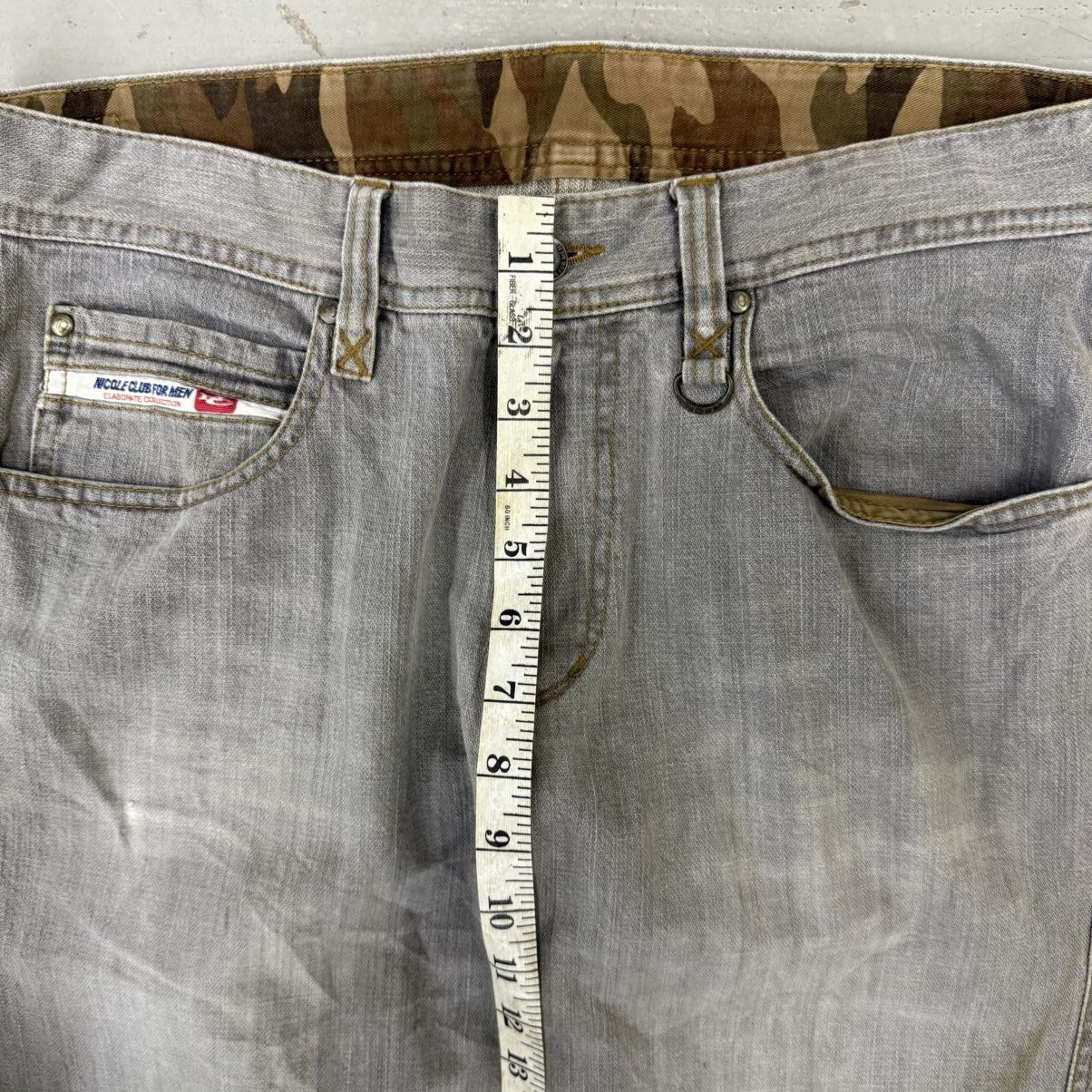 Nicole Club Nicole Club For Men Grey Denim Jeans Size US 32 / EU 48 - 7 Thumbnail