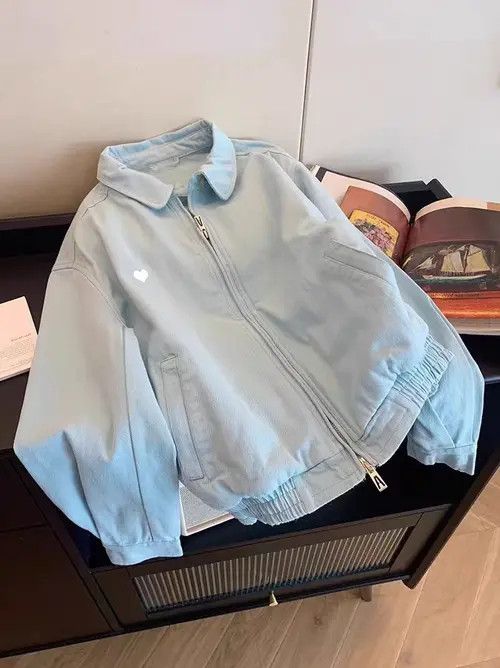 VIBE Street Vintage Heart Lapel Casual Work Jacket Size US M / EU 48-50 / 2 - 1 Thumbnail