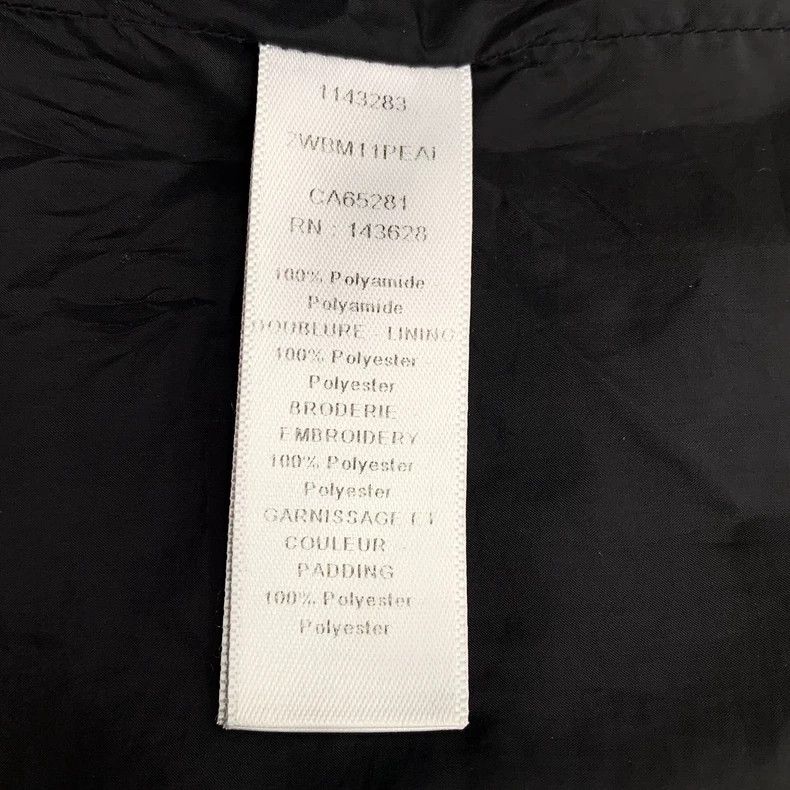 Dior Dior Size 13 Black diamond half-zipper long-sleeved cotton Size US XS / EU 42 / 0 - 6 Thumbnail