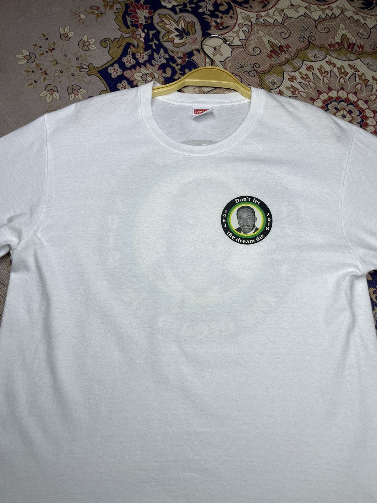 Supreme Supreme MKL”Dont Let the Dream Die” tee Size US M / EU 48-50 / 2 - 3 Thumbnail