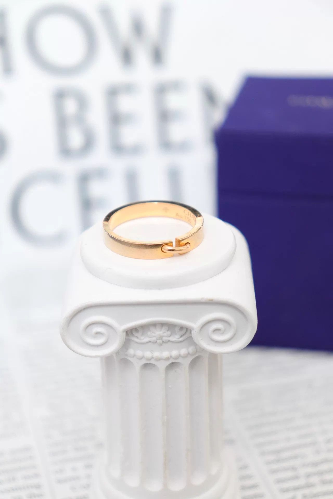 Other Chaumet Liens 18K rose gold size 62 ring with box Size ONE SIZE - 3 Thumbnail