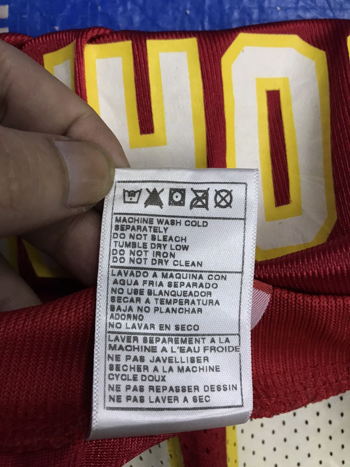 NFL × Reebok Vintage NFL Kc Johnson 27 Jerseys Size US M / EU 48-50 / 2 - 12 Thumbnail