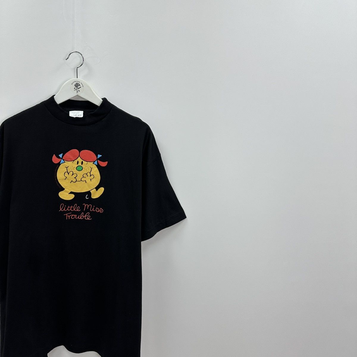 Vintage Vintage 90s Little Miss Trouble Roger Hargreaves cartoon tee Size US XL / EU 56 / 4 - 2 Thumbnail