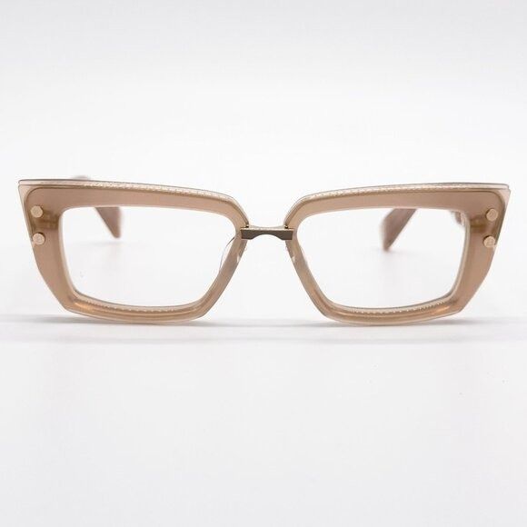Balmain NEW BALMAIN EYEGLASSES BPX-134C CAT EYE NUDE WOMEN EYEWEAR Size ONE SIZE - 3 Thumbnail