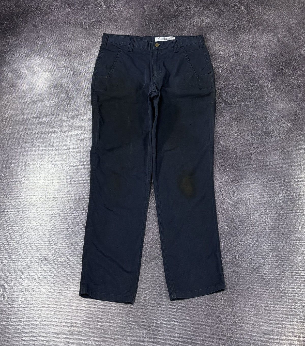 Carhartt Vintage Carhartt USA Navy Work Relaxed Fit Hype Pants Size US 30 / EU 46 - 2 Thumbnail