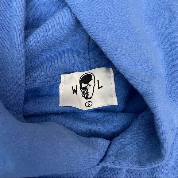 Designer × Warren Lotas NEW WARRN LOTAS LAS VEGAS IS A MIRAGE BLUE PINK HOODIE SZ S Size US S / EU 44-46 / 1 - 6 Thumbnail