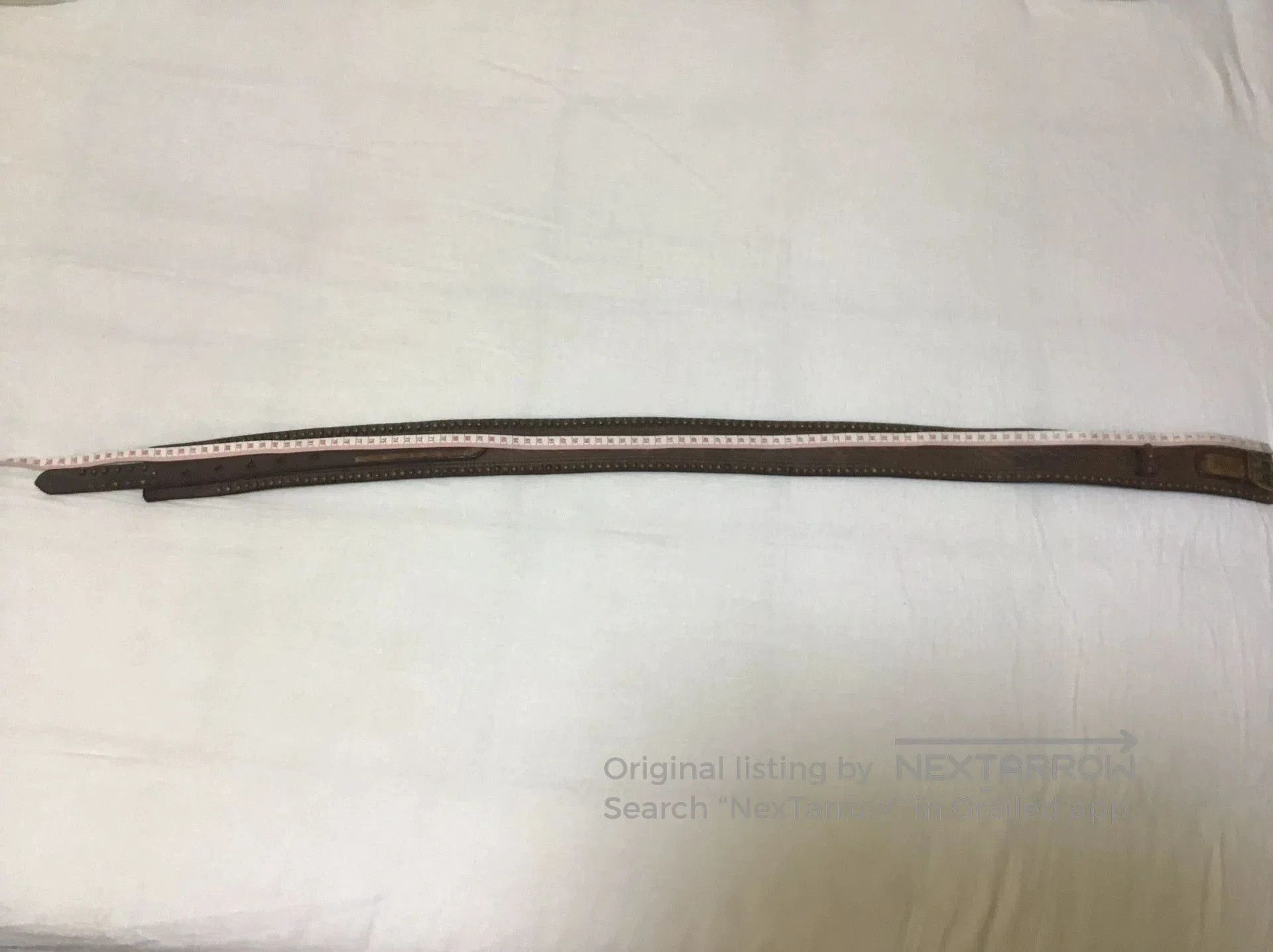 RRL Ralph Lauren RRL Double RL Brown Belt with Tags. Size ONE SIZE - 2 Thumbnail