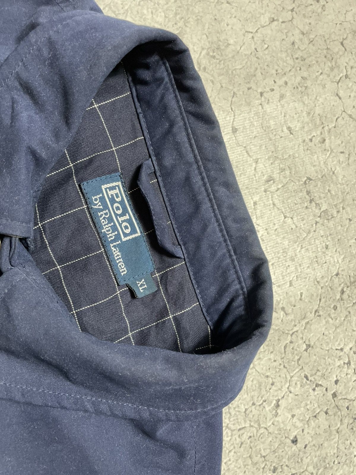 Polo Ralph Lauren Vintage 90s Bomber Jacket Polo Ralph Lauren Y2K Navy Size US XL / EU 56 / 4 - 7 Thumbnail